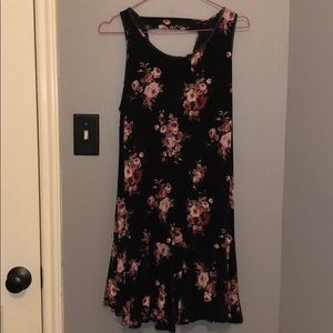 black dress